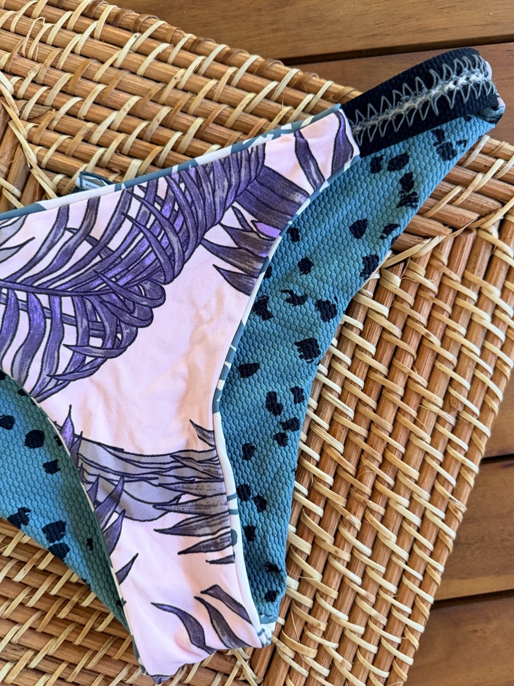 Maaji / Reversible Tropical Swim Bikini Bottom